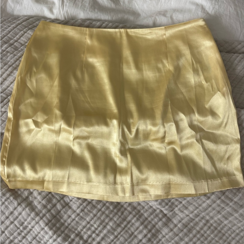 Daily Drills Silky Mini Skirt